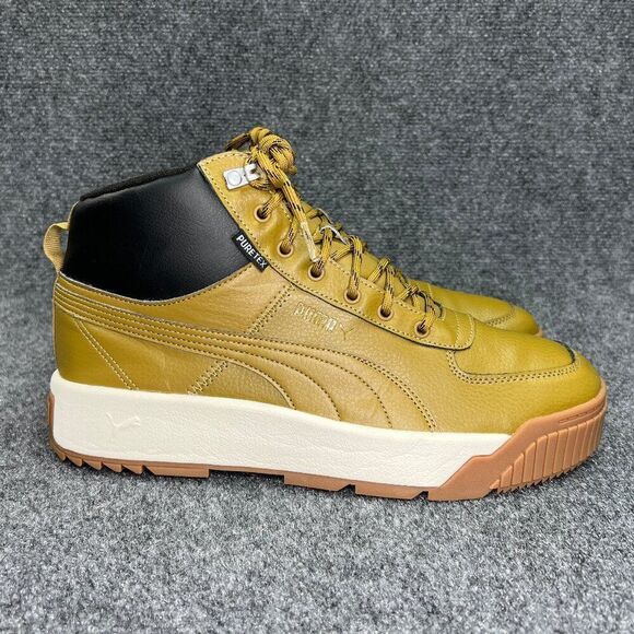 Puma Tarrenz SB PURETEX Mid Shoes Men's 11.5 Moss Green Lace Up Athletic Sneaker - Picture 1 of 11